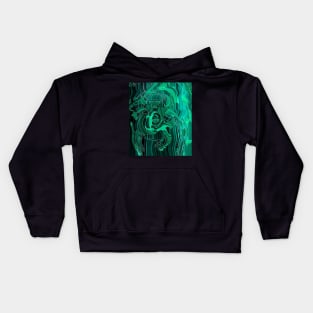 Digital abstract art 3.10 Kids Hoodie